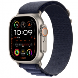 Apple Watch Ultra 2 GPS + Cellular, 49 мм, корпус из титана, ремешок Alpine синего цвета