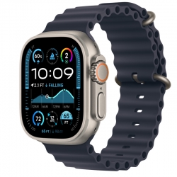 Apple Watch Ultra 2 GPS + Cellular, 49 мм, корпус из титана, ремешок Ocean синего цвета